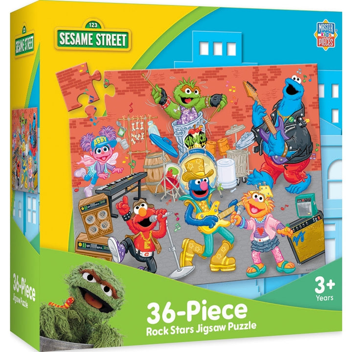 Sesame Street - Rock Stars 36 Piece Puzzle Image 1