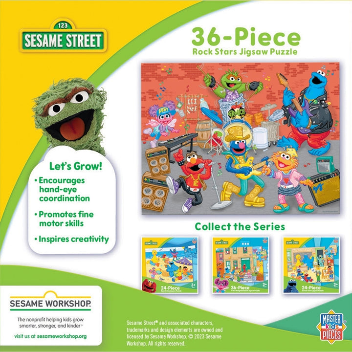 Sesame Street - Rock Stars 36 Piece Puzzle Image 3
