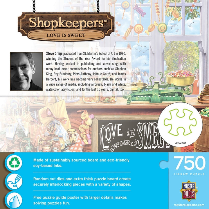 Shopkeepers - Love is Sweet 750 Piece Puzzle Image 3