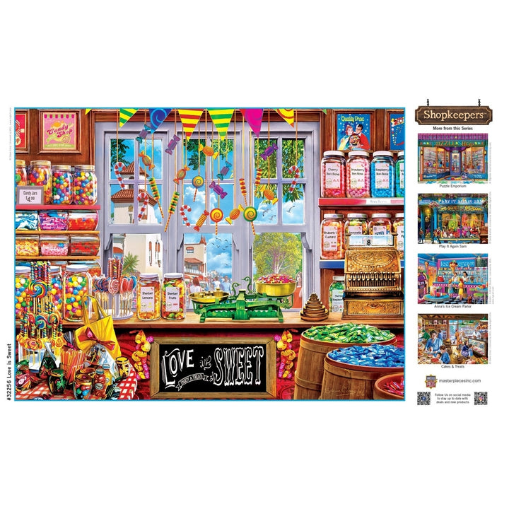 Shopkeepers - Love is Sweet 750 Piece Puzzle Image 4