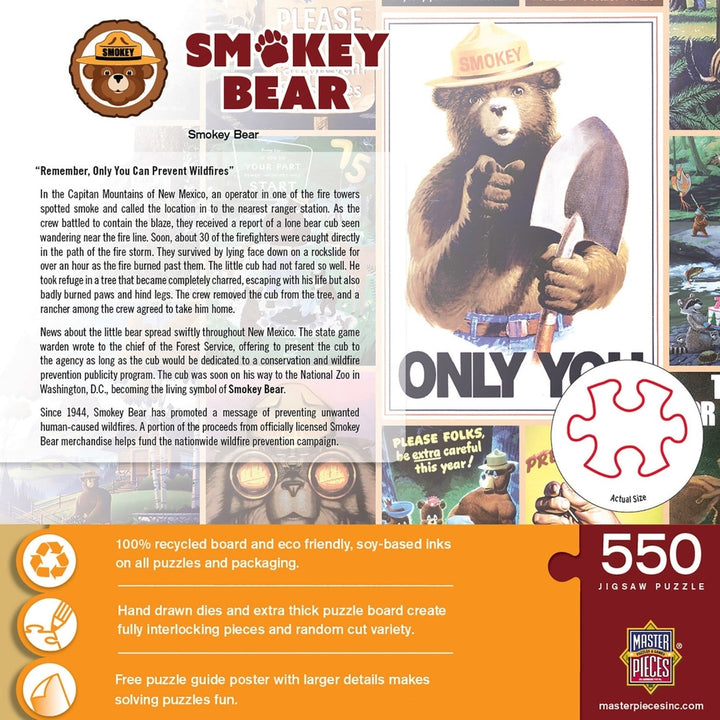 Smokey Bear National Parks 500 Piece Jigsaw Puzzle Image 6