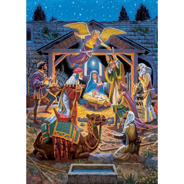 Sparkle and Shine - Holy Night 500 Piece Glitter Puzzle Image 2