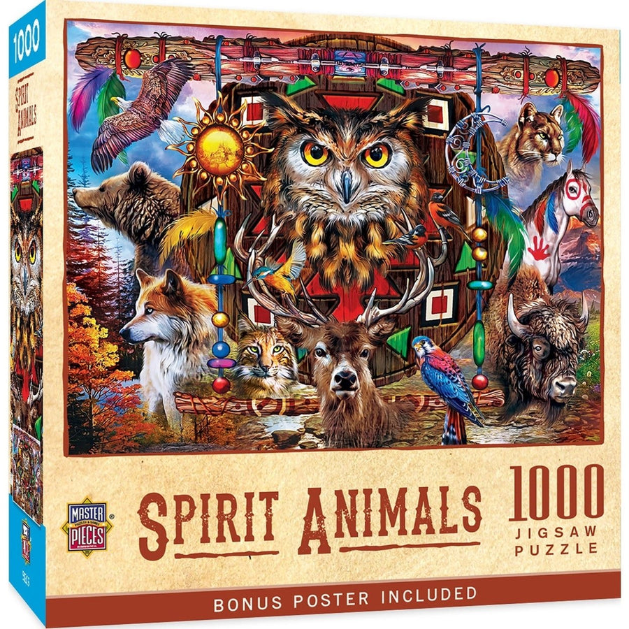 Spirit Animals 1000 Piece Jigsaw Puzzle Image 1