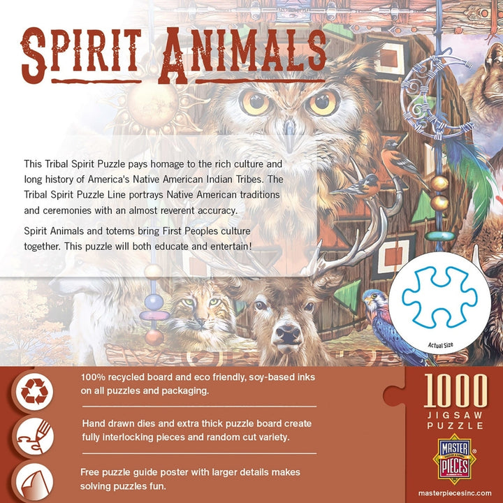 Spirit Animals 1000 Piece Jigsaw Puzzle Image 3