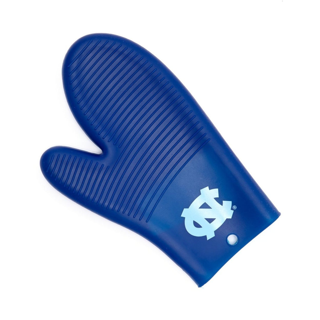 UNC Tar Heels Silicone Oven Mitt Grilling Glove Dishwasher Safe Team Spirit Image 1