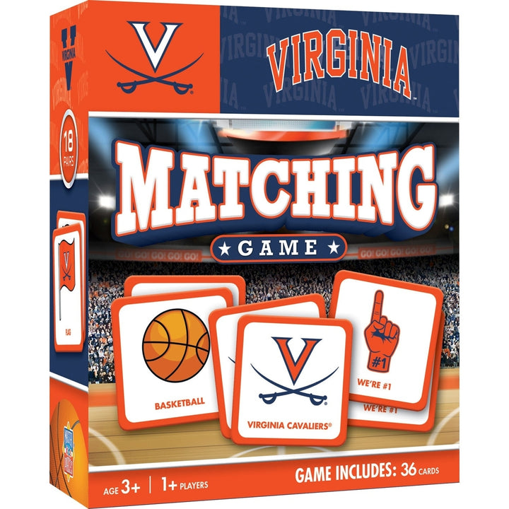 Virginia Cavaliers Matching Game Image 1