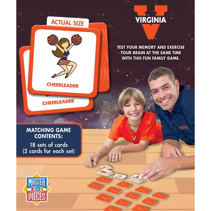 Virginia Cavaliers Matching Game Image 3