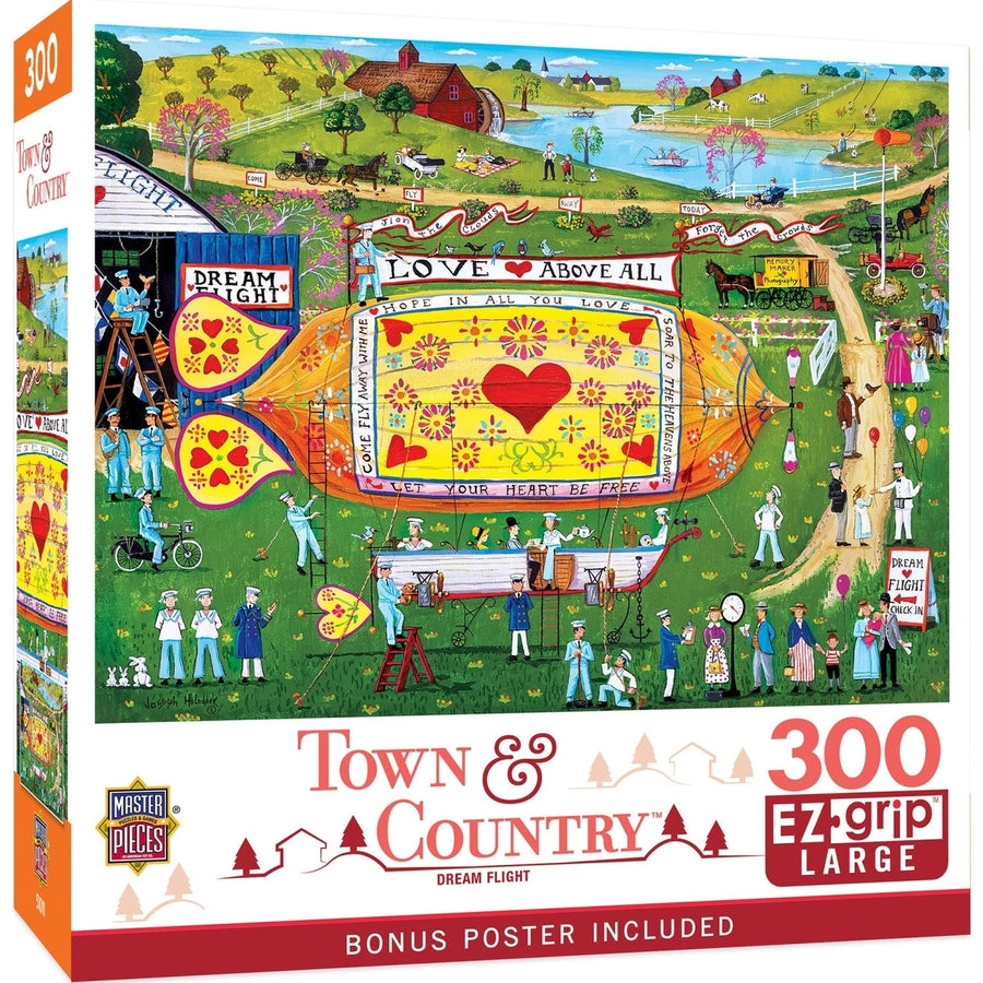 Town and Country - Dream Flight 300 Piece EZ Grip Jigsaw Puzzle Image 1