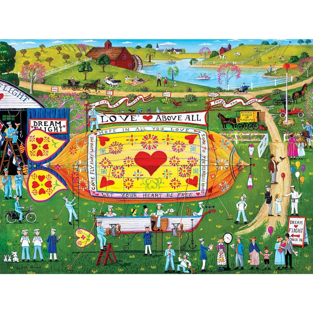 Town and Country - Dream Flight 300 Piece EZ Grip Jigsaw Puzzle Image 2