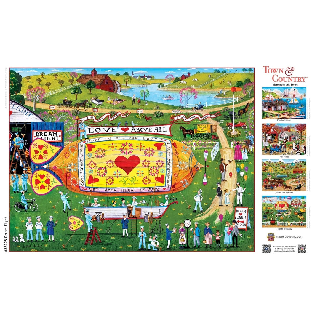 Town and Country - Dream Flight 300 Piece EZ Grip Jigsaw Puzzle Image 4