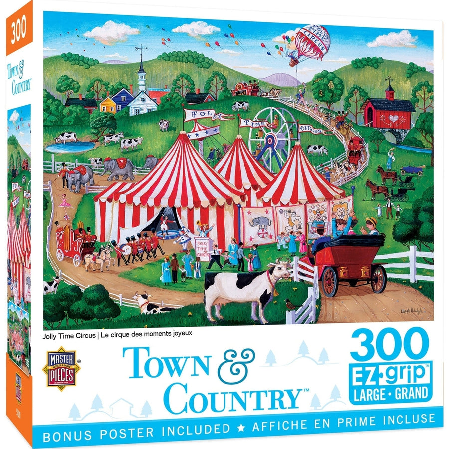 Town and Country - Jolly Time Circus 300 Piece EZ Grip Jigsaw Puzzle Image 1