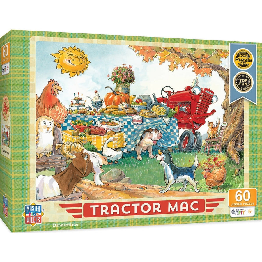 Tractor Mac - Dinner Time 60 Piece Jigsaw Puzzle Image 1