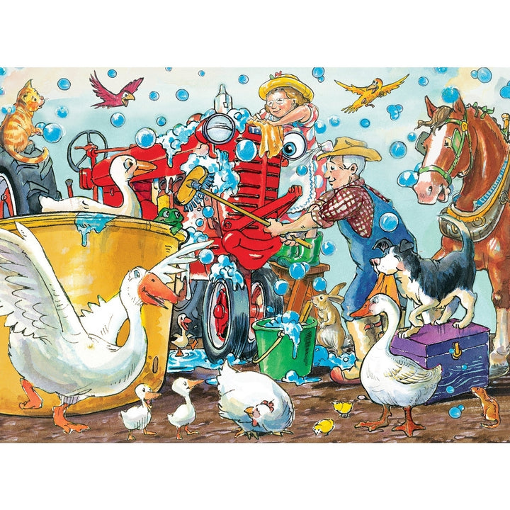 Tractor Mac - Squeeky Clean 60 Piece Jigsaw Puzzle Image 2