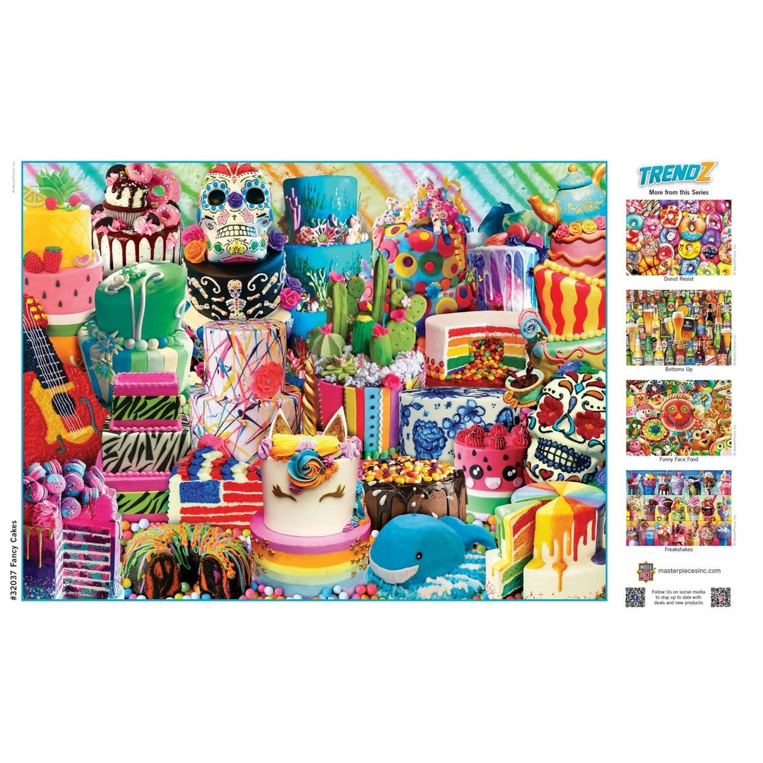 Trendz - Fancy Cakes 300 Piece EZ Grip Jigsaw Puzzle Image 4