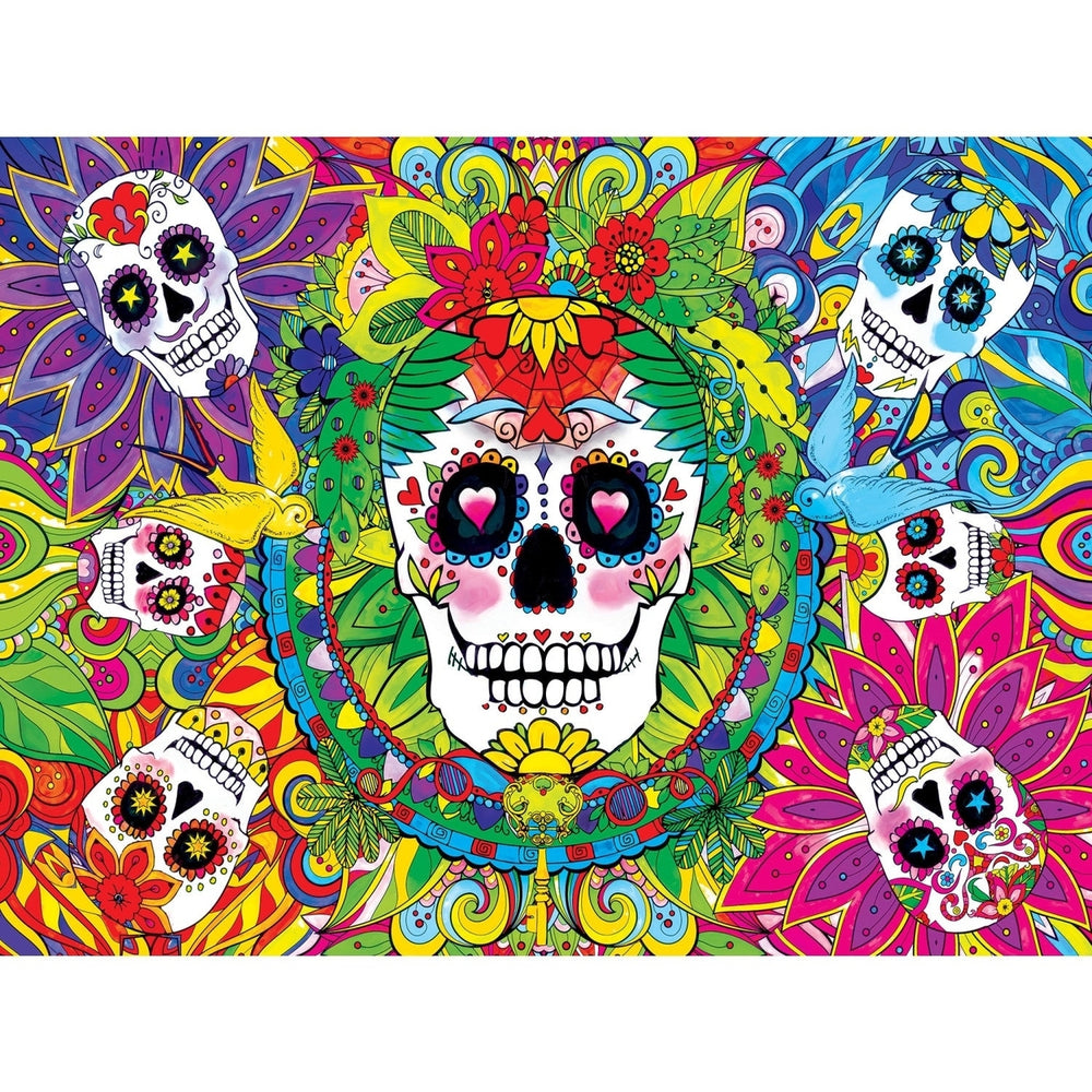 Trendz - Sugar Skulls 300 Piece EZ Grip Jigsaw Puzzle Image 2