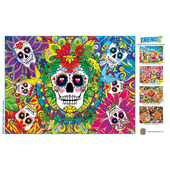 Trendz - Sugar Skulls 300 Piece EZ Grip Jigsaw Puzzle Image 4