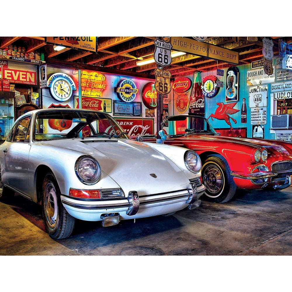 Wheels - Hot Rod Alley 750 Piece Jigsaw Puzzle Image 2