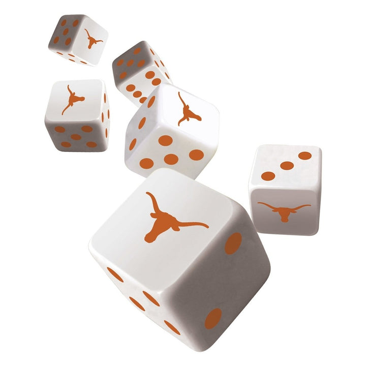 Texas Longhorns Dice Set Image 2