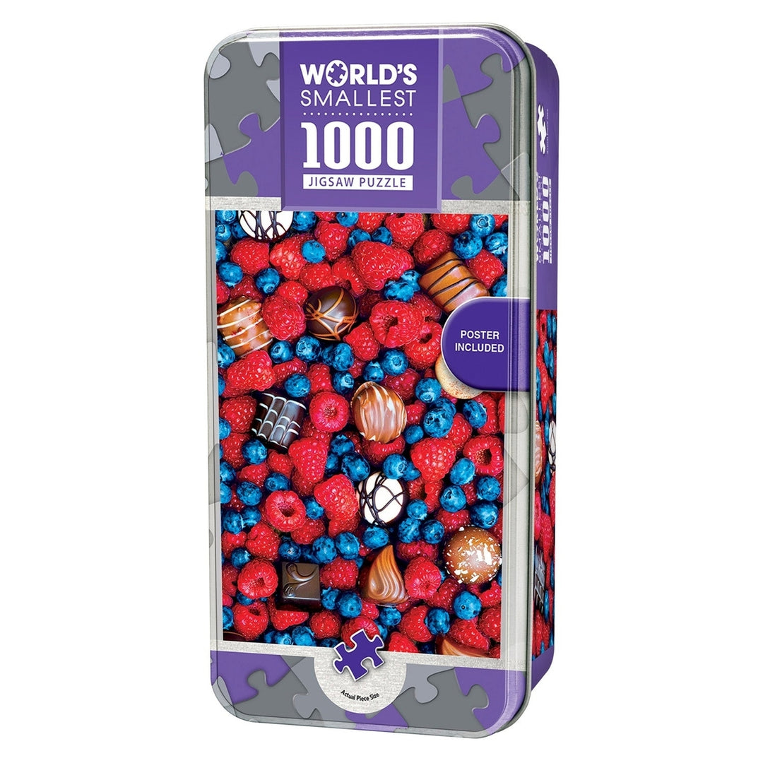 Worlds Smallest - Sweet Delights 1000 Piece Jigsaw Puzzle Image 1