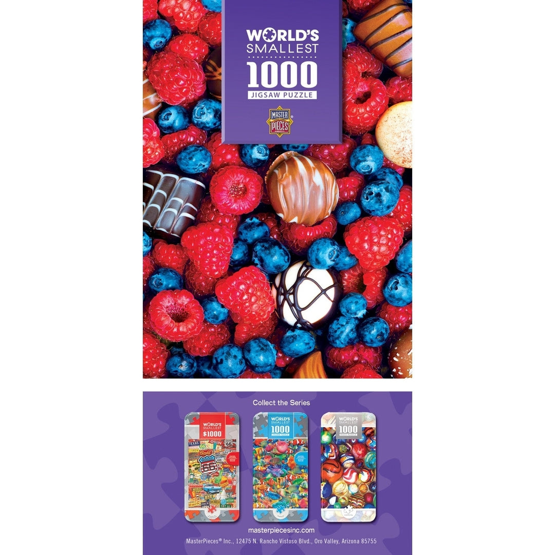 Worlds Smallest - Sweet Delights 1000 Piece Jigsaw Puzzle Image 3