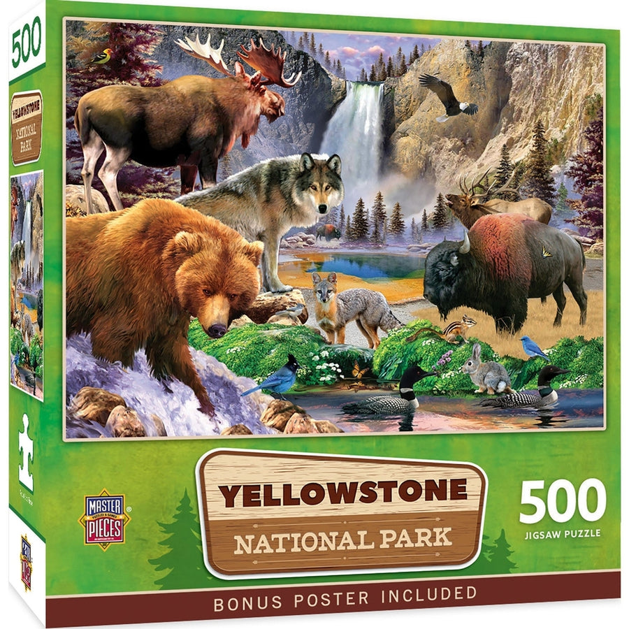 Yellowstone National Park 500 Piece Jigsaw Puzzle Image 1