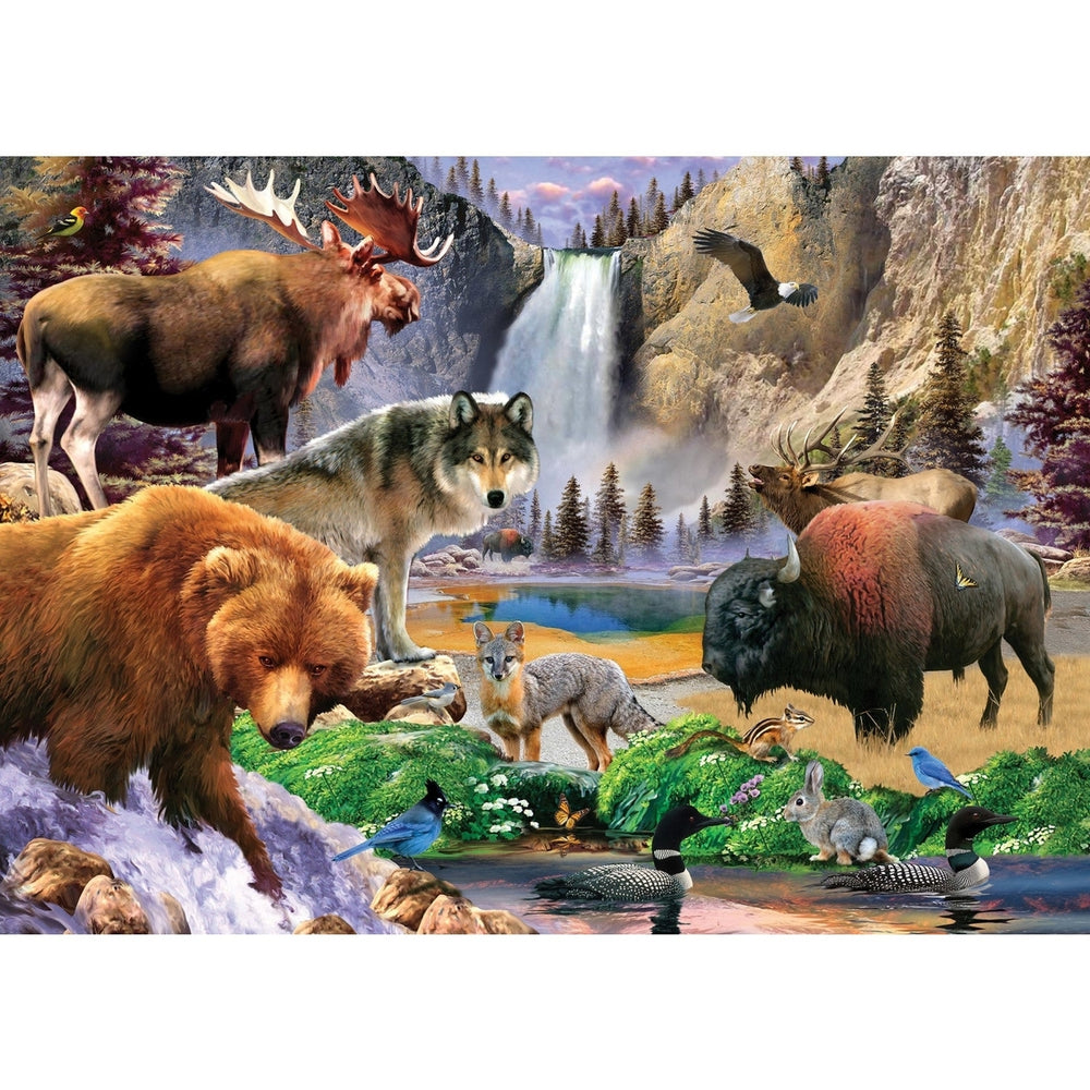 Yellowstone National Park 500 Piece Jigsaw Puzzle Image 2