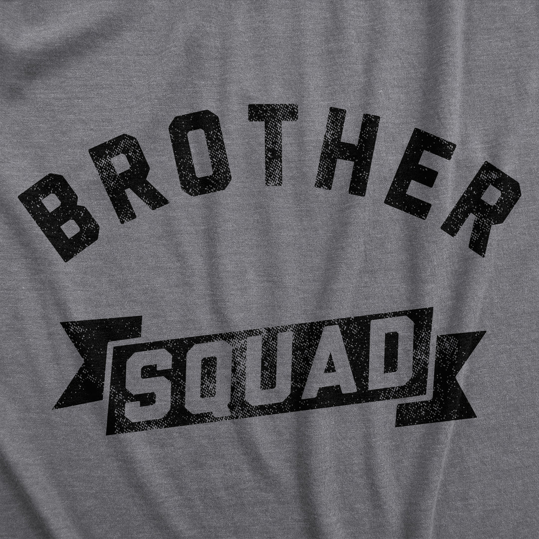 Brother Squad Baby Bodysuit Awesome Bro Sibling Joke Jumper For Infants Image 2