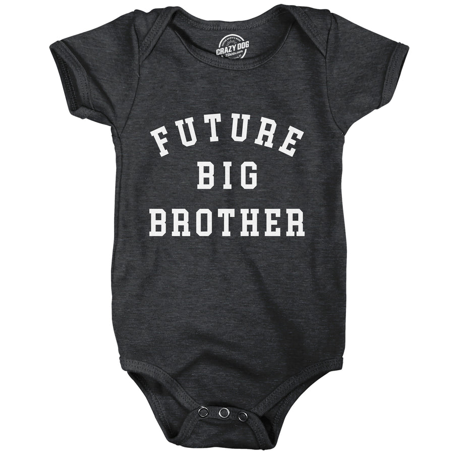 Future Big Brother Baby Bodysuit Funny Sibling New Baby Joke Jumper For Infants Image 1
