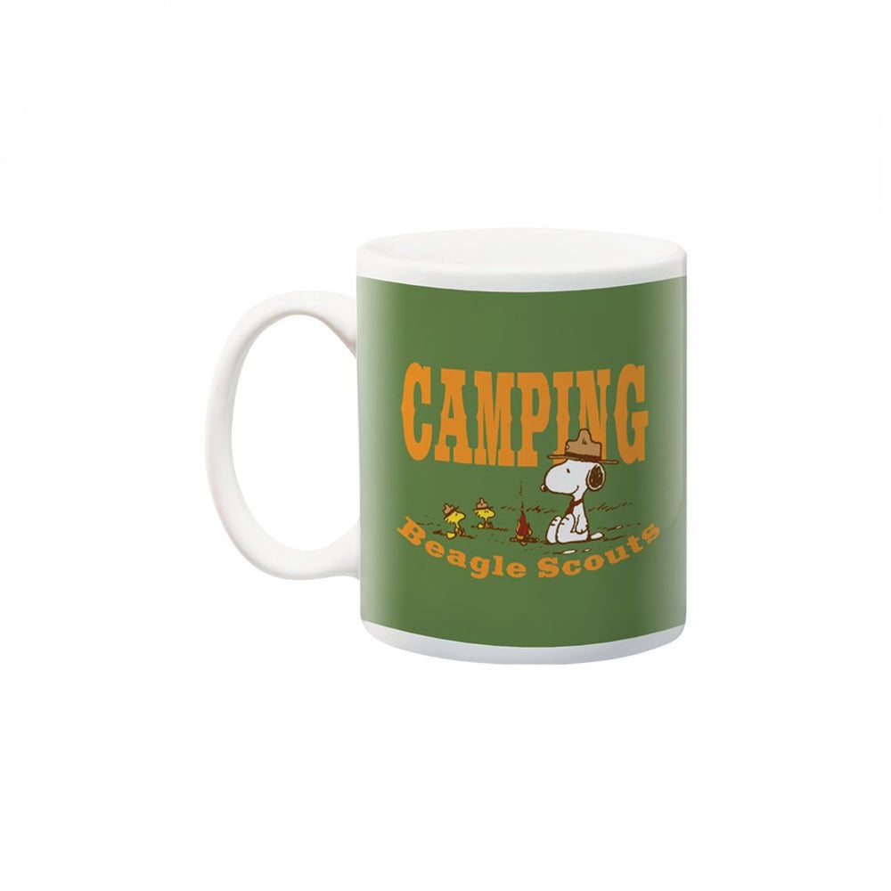 Peanuts Beagle Scouts Camping 11oz Ceramic Mug Image 2