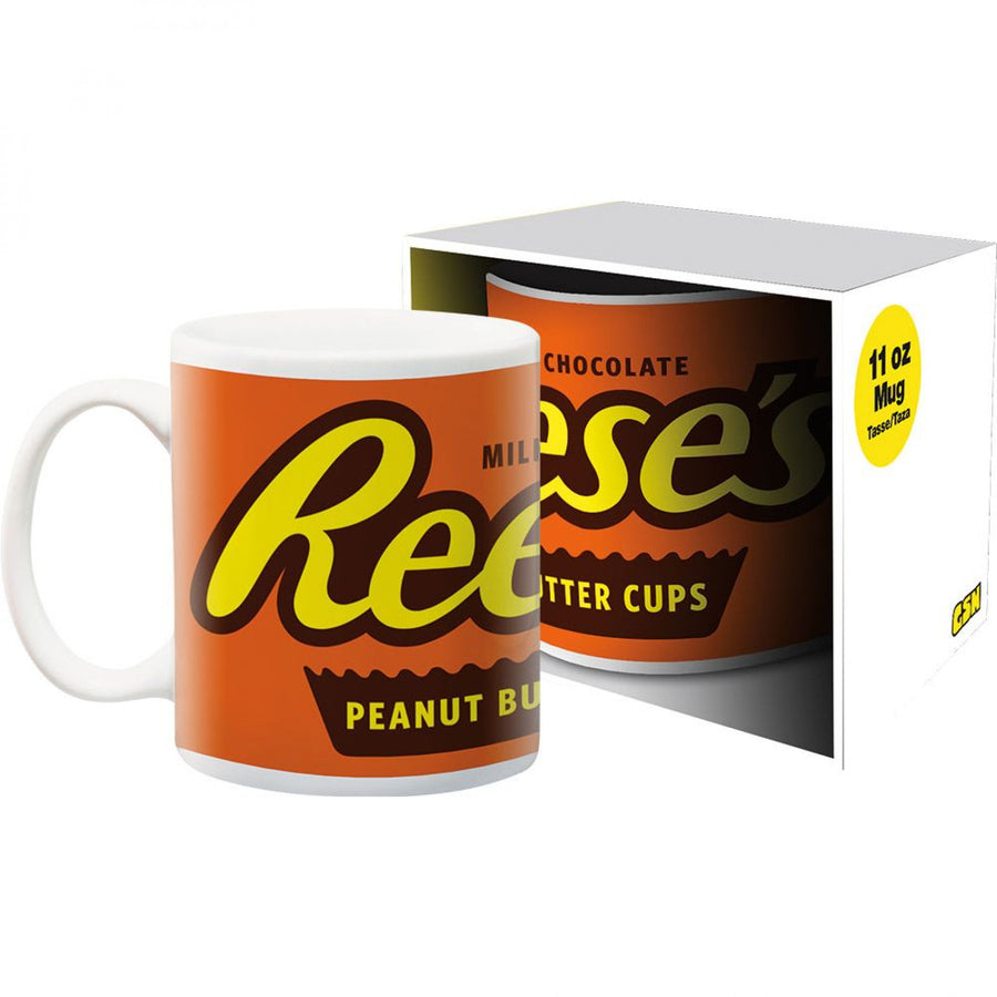 Reeses Peanut Butter Cups Logo 11oz Ceramic Mug Image 1