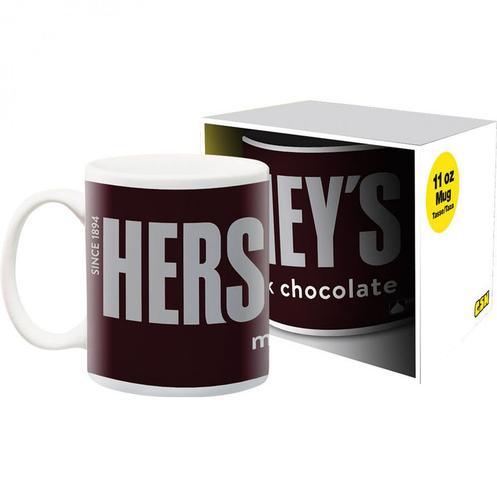 Hersheys Chocolate Classic Logo 11oz Ceramic Mug Image 1