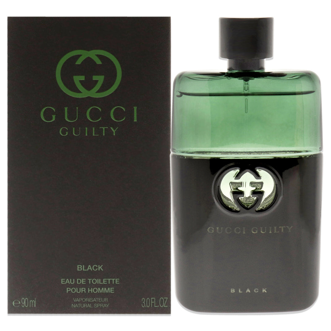 Gucci Men RETAIL Gucci Guilty Black Pour Homme 3 oz Image 1