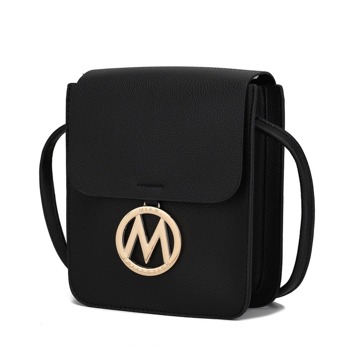 MKF Collection Skylar Small Crossbody Bag Vegan Leather Shoulder Handbag By Mia K Image 2