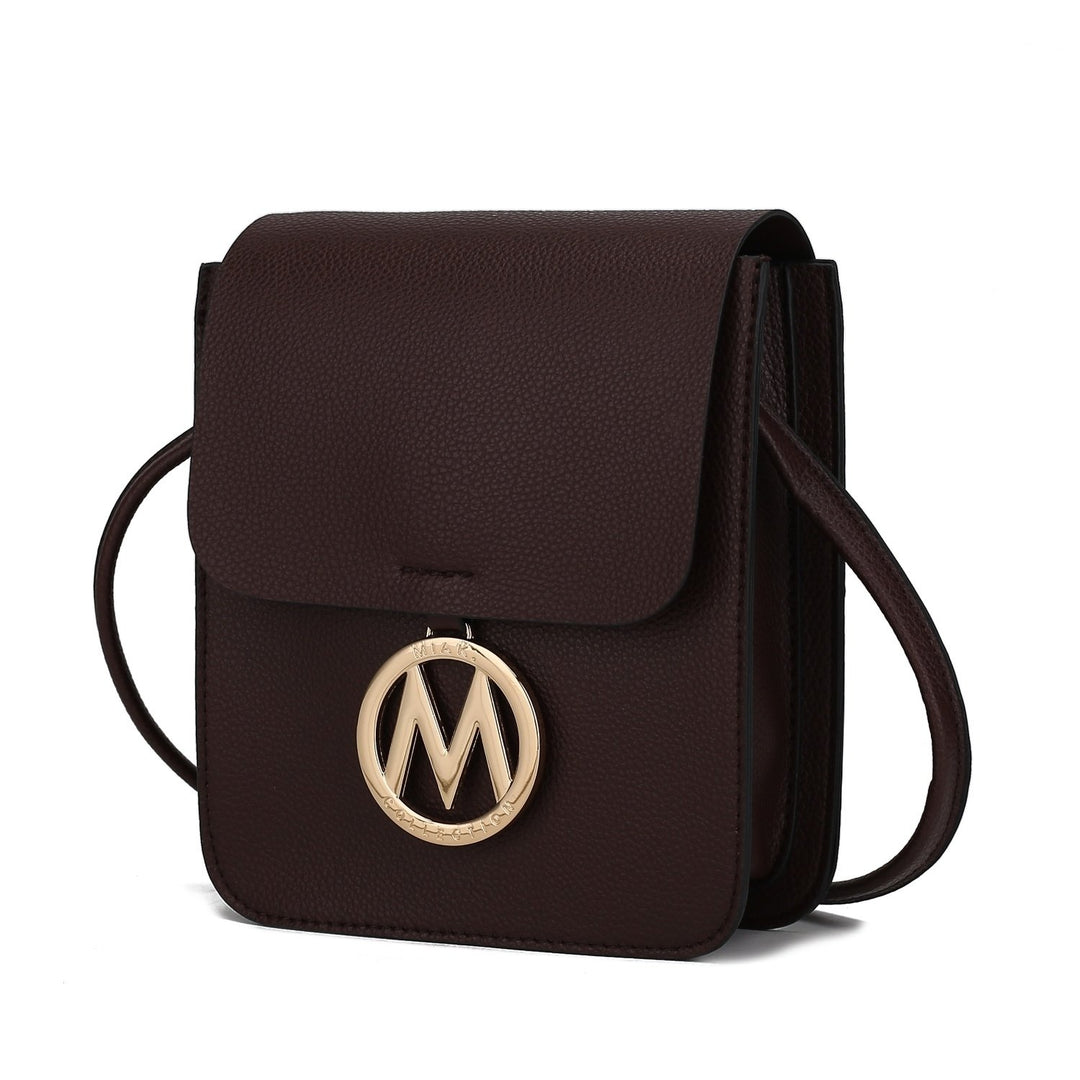 MKF Collection Skylar Small Crossbody Bag Vegan Leather Shoulder Handbag By Mia K Image 4