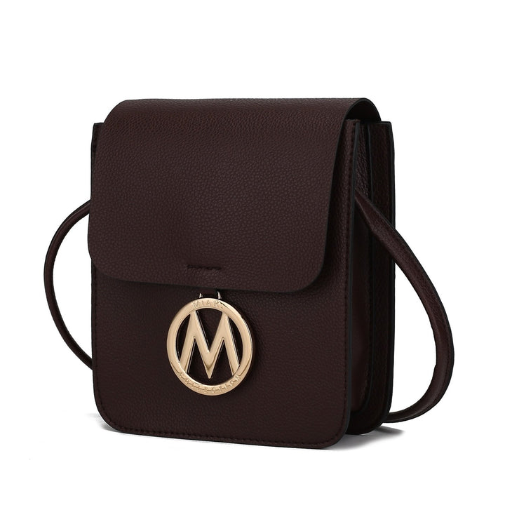 MKF Collection Skylar Small Crossbody Bag Vegan Leather Shoulder Handbag By Mia K Image 4