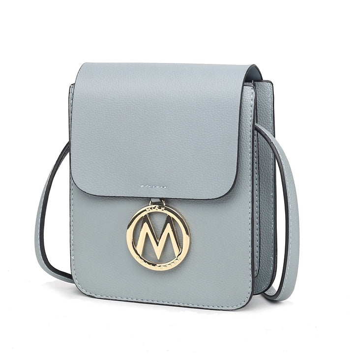 MKF Collection Skylar Small Crossbody Bag Vegan Leather Shoulder Handbag By Mia K Image 7