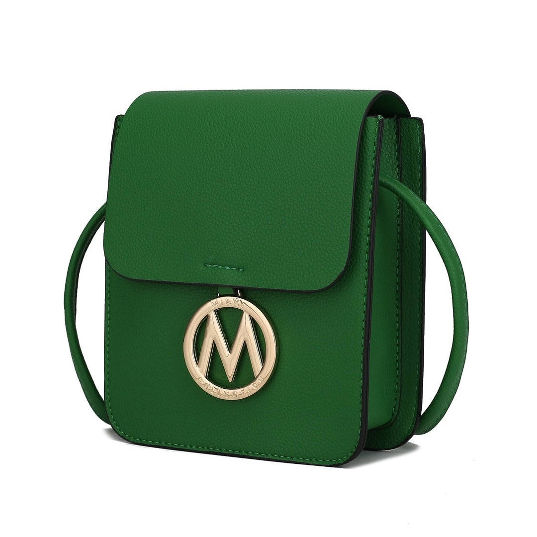 MKF Collection Skylar Small Crossbody Bag Vegan Leather Shoulder Handbag By Mia K Image 9