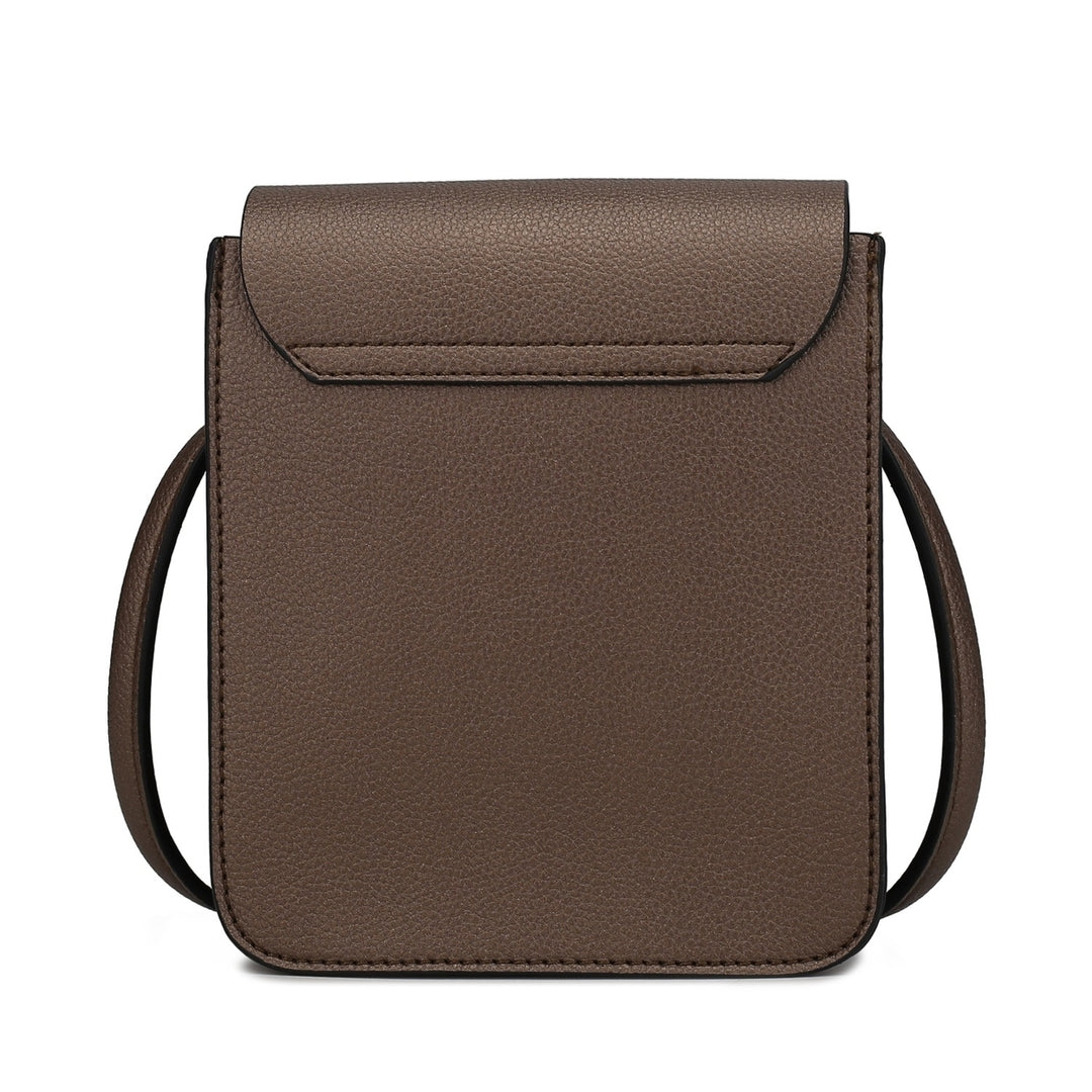 MKF Collection Skylar Small Crossbody Bag Vegan Leather Shoulder Handbag By Mia K Image 11