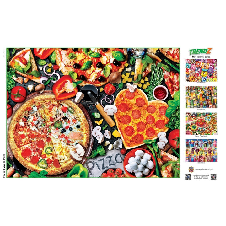 Trendz - Viva La Pizza 300 Piece EZ Grip Jigsaw Puzzle Image 4