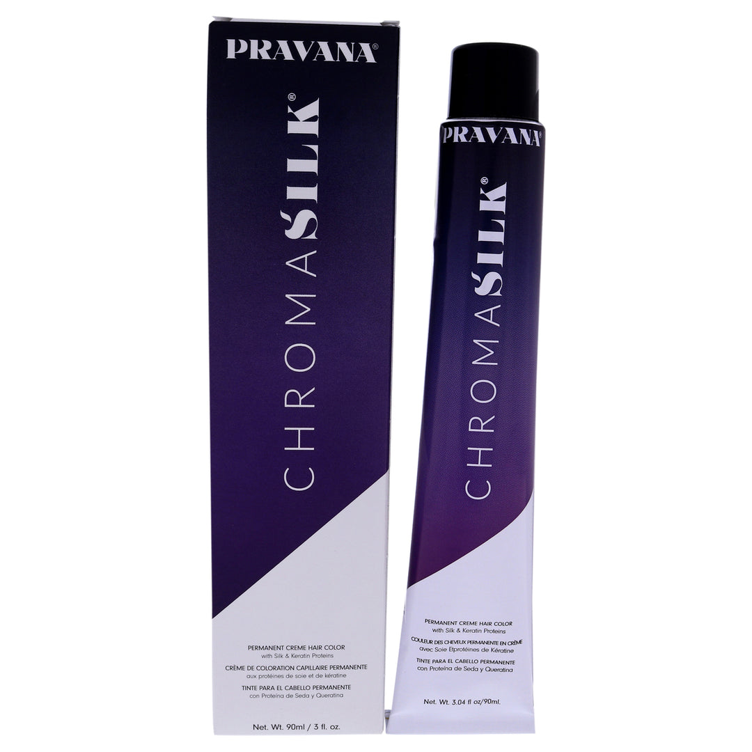 Pravana ChromaSilk Creme Hair Color - 7.11 Intense Ash Blonde 3 oz Image 1