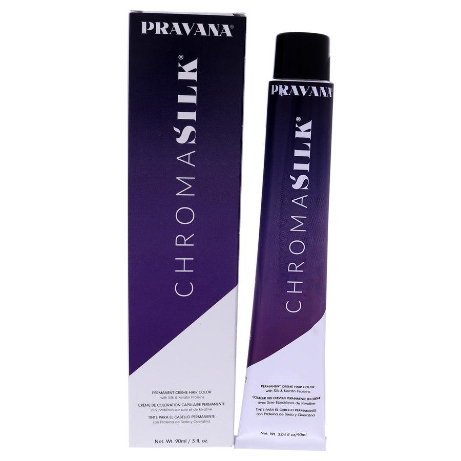 Pravana ChromaSilk Creme Hair Color - 7.5 Mahogany Blonde 3 oz Image 1