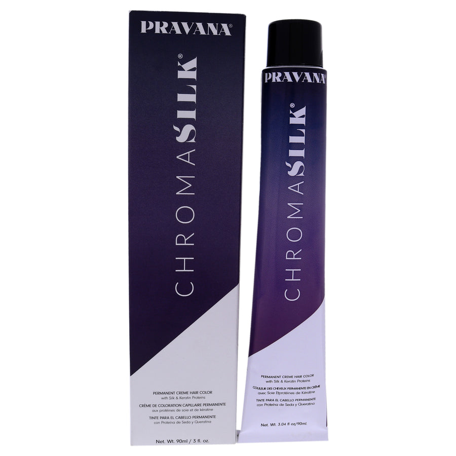 Pravana ChromaSilk Creme Hair Color - 6.11 Dark Intense Ash Blonde 3 oz Image 1
