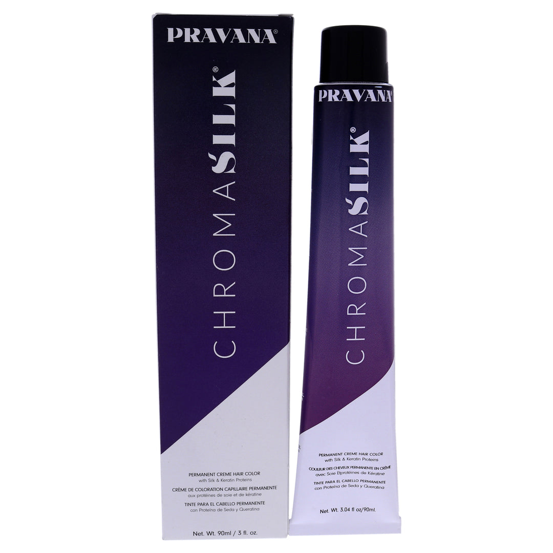 Pravana ChromaSilk Creme Hair Color - 5N Light Brown 3 oz Image 1