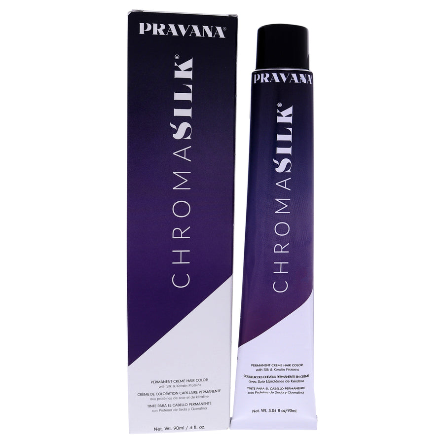 Pravana ChromaSilk Creme Hair Color - 5.5 Light Mahogany Brown 3 oz Image 1