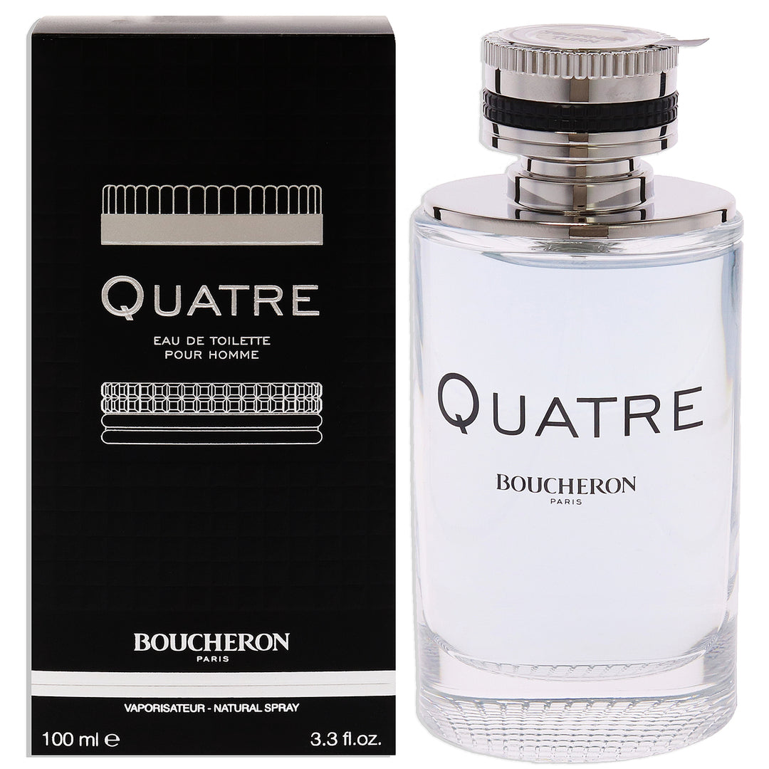 Boucheron Men RETAIL Quatre 3.3 oz Image 1