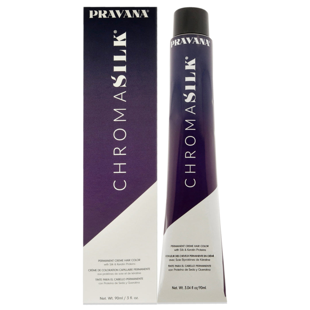 Pravana ChromaSilk Creme Hair Color - 8NTL Light Neutral Lowlight 3 oz Image 1