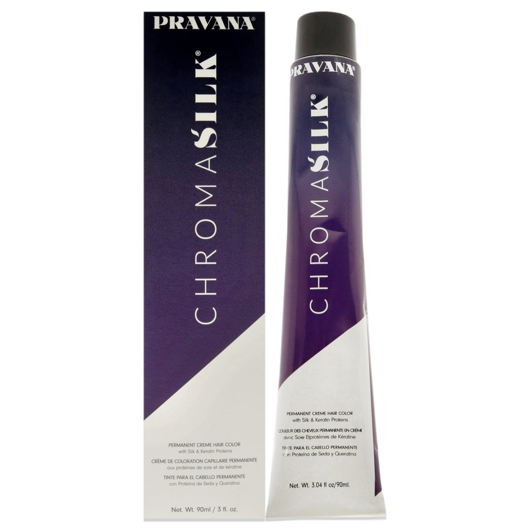 Pravana ChromaSilk Creme Hair Color - 6.37 Dark Golden Violet Blonde 3 oz Image 1