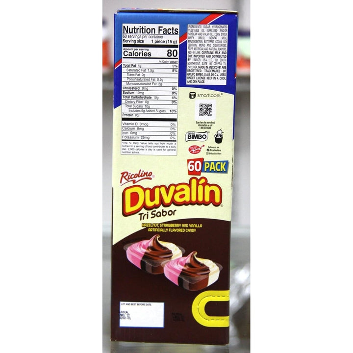 Ricolino Duvalin Trisabor Spread 0.52 Ounce (60 Count) Image 4