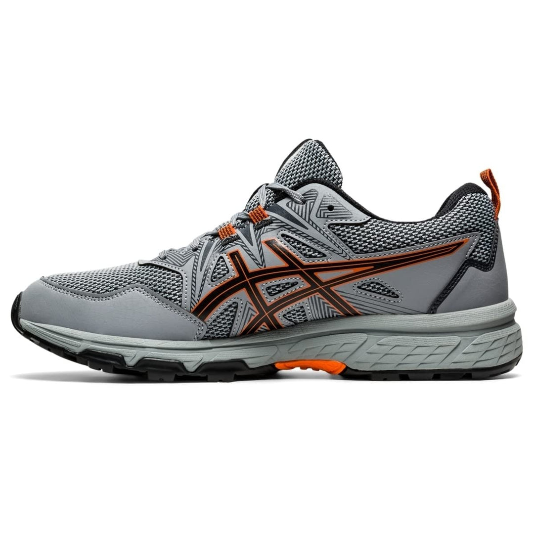 ASICS Mens Gel-Venture 8 Running Shoes Medium SHEET ROCK/HABANERO Image 2