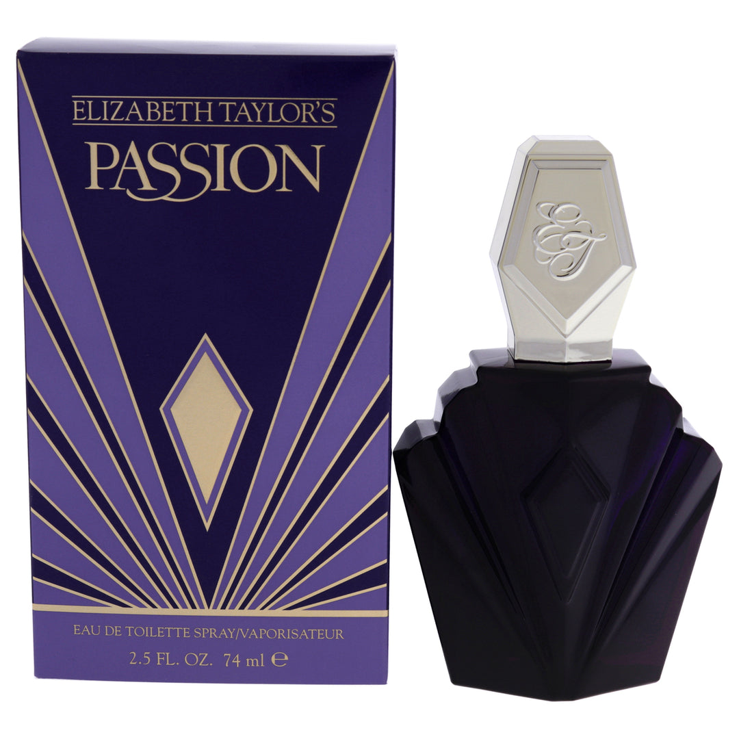 Elizabeth Taylor Women RETAIL Passion 2.5 oz Image 1